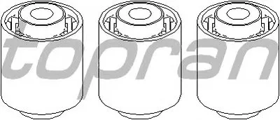 Подвеска, вспомогательная рама / агрегатная опора TOPRAN купить