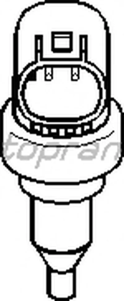 Датчик, температура охлаждающей жидкости TOPRAN купить