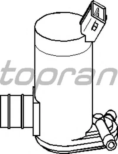 Водяной насос, система очистки окон TOPRAN купить