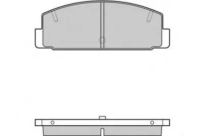 Комплект тормозных колодок, дисковый тормоз E.T.F. купить