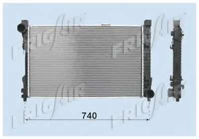 Радиатор, охлаждение двигателя FRIGAIR купить