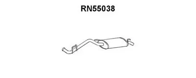 Глушитель выхлопных газов конечный VENEPORTE купить