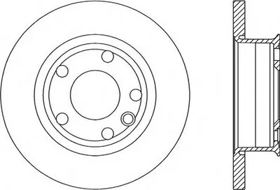 Тормозной диск ADAPTIVE OPEN PARTS купить