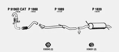 Система выпуска ОГ FENNO купить