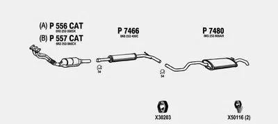 Система выпуска ОГ FENNO купить