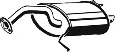 Глушитель выхлопных газов конечный ASMET купить