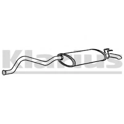 Глушитель выхлопных газов конечный KLARIUS купить