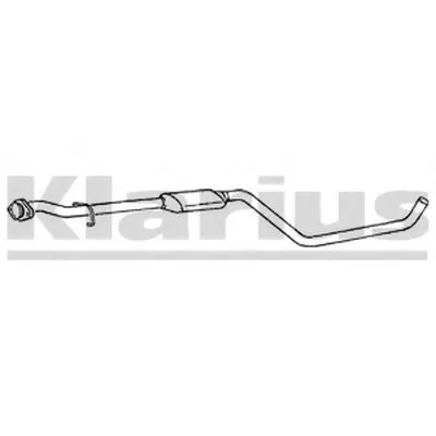 Средний глушитель выхлопных газов KLARIUS купить