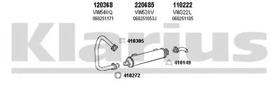 Система выпуска ОГ KLARIUS купить
