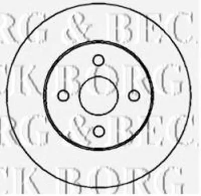 Тормозной диск BORG & BECK купить
