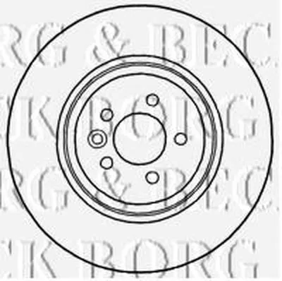 Тормозной диск BORG & BECK купить