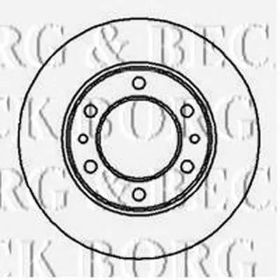 Тормозной диск BORG & BECK купить