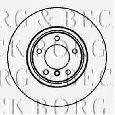 Тормозной диск BORG & BECK купить