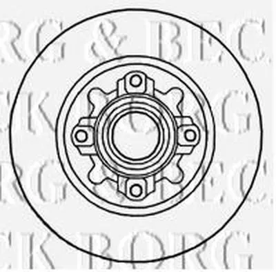Тормозной диск BORG & BECK купить