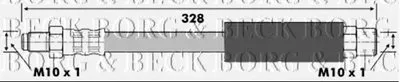 Тормозной шланг BORG & BECK купить