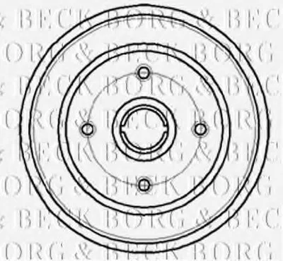 Тормозной барабан BORG & BECK купить