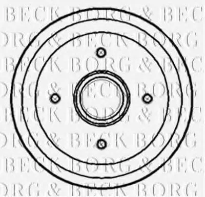 Тормозной барабан BORG & BECK купить