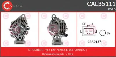 Генератор BRAND NEW SERIES CASCO купить