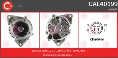 Генератор BRAND NEW SERIES CASCO купить