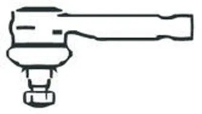 Наконечник поперечной рулевой тяги FRAP купить