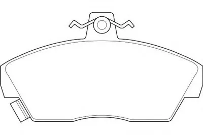 Комплект тормозных колодок, дисковый тормоз WAGNER купить