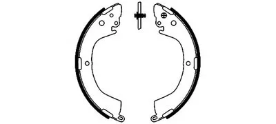 Комплект тормозных колодок HELLA PAGID купить