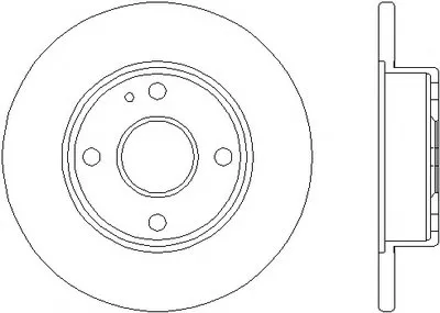 Тормозной диск HELLA PAGID купить