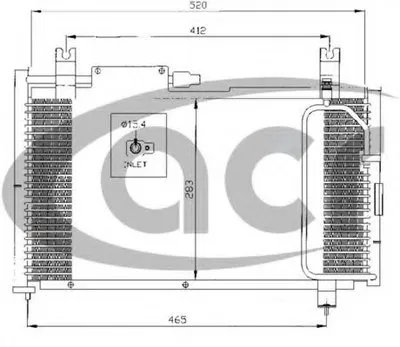 Конденсатор, кондиционер ACR купить