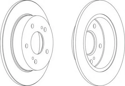 Тормозной диск PREMIER FERODO купить