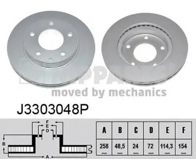 Тормозной диск NIPPARTS купить