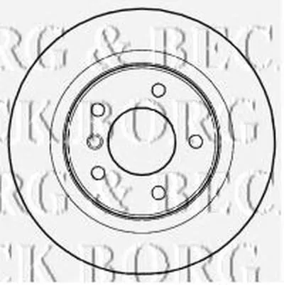 Тормозной диск BORG & BECK купить
