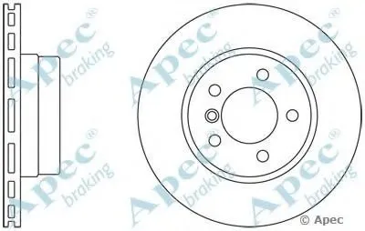Тормозной диск APEC braking купить