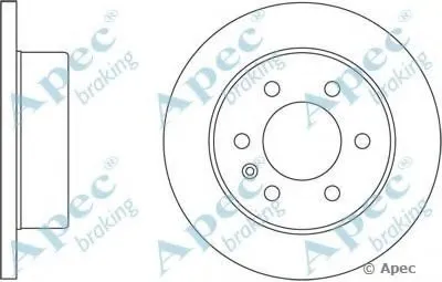 Тормозной диск APEC braking купить