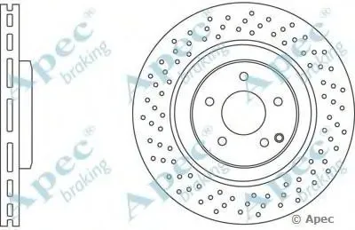 Тормозной диск APEC braking купить