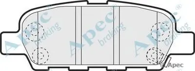 Комплект тормозных колодок, дисковый тормоз APEC braking купить