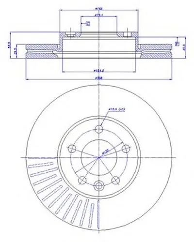 Тормозной диск HC CAR купить