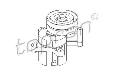 Натяжитель ремня, клиновой зубча PREMIUM BRAND TOPRAN купить
