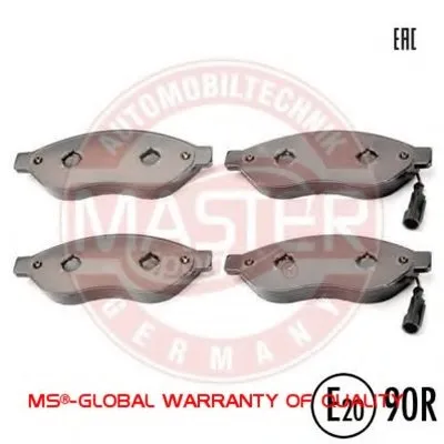 Комплект тормозных колодок, дисковый тормоз MASTER-SPORT купить