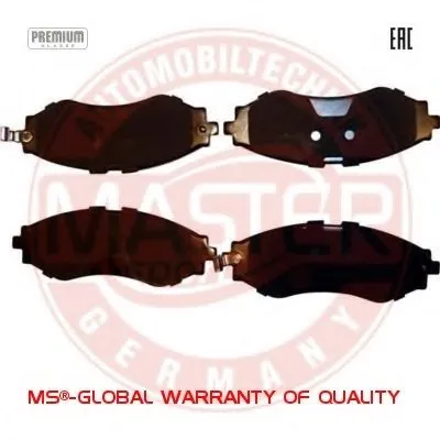 Комплект тормозных колодок, дисковый тормоз Anti-Noise MASTER-SPORT купить