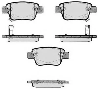 Комплект тормозных колодок, дисковый тормоз RAICAM купить