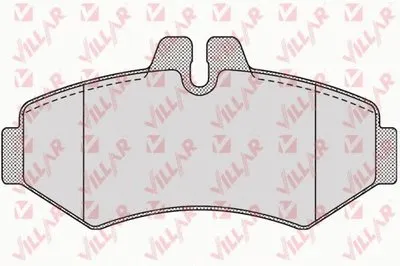 Комплект тормозных колодок, дисковый тормоз VILLAR купить