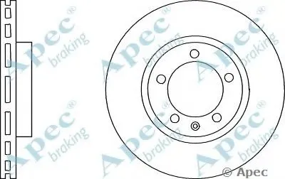 Тормозной диск APEC braking купить