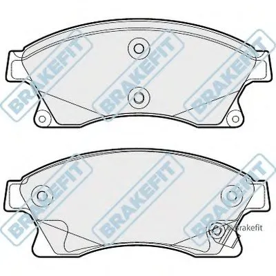 Комплект тормозных колодок, дисковый тормоз Brake Fit APEC braking купить