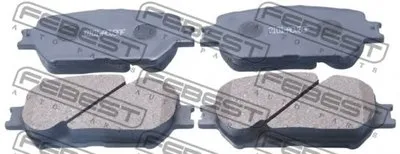 Комплект тормозных колодок, дисковый тормоз FEBEST купить