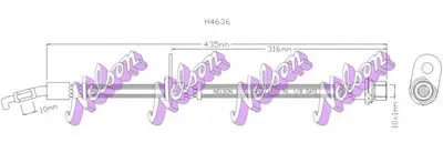 Тормозной шланг BROVEX-NELSON купить