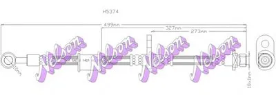 Тормозной шланг BROVEX-NELSON купить