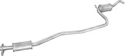 Средний глушитель выхлопных газов POLMO купить