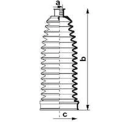 Пыльник, рулевое управление SPIDAN купить
