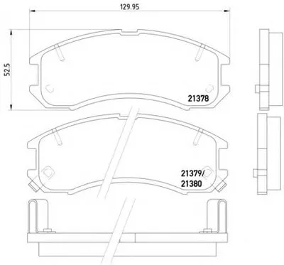 Комплект тормозных колодок, дисковый тормоз HELLA купить