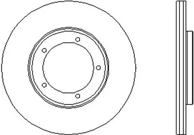 Тормозной диск HELLA купить